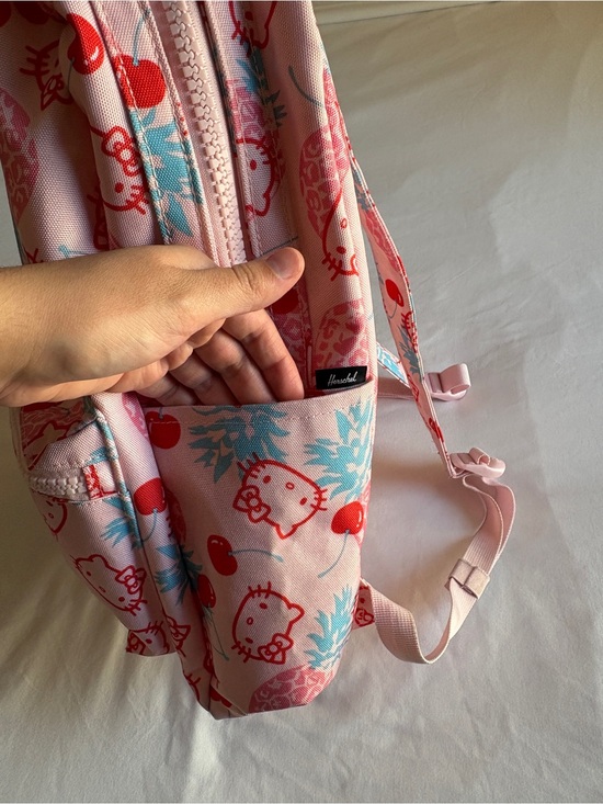 Herschel Hello Kitty Pink Tropical Full Size Backpack Kawaii School Work Bag main image 5